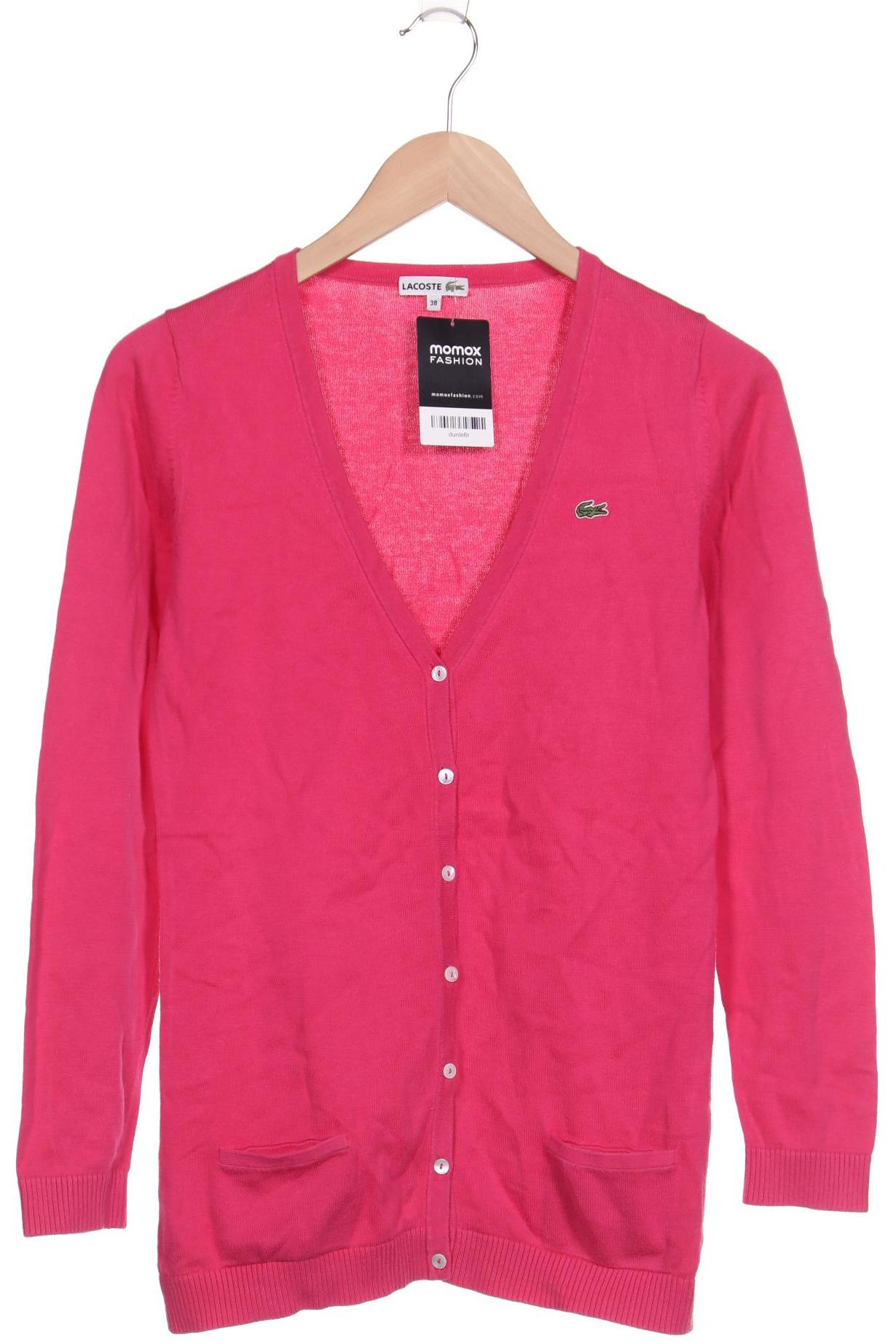

Lacoste Damen Strickjacke, pink, Gr. 38