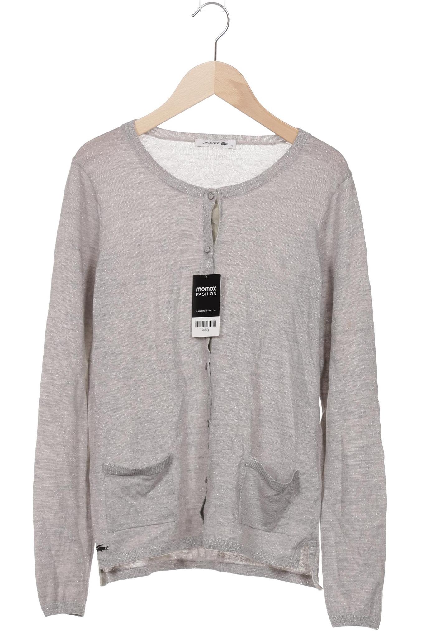 

Lacoste Damen Strickjacke, grau, Gr. 38
