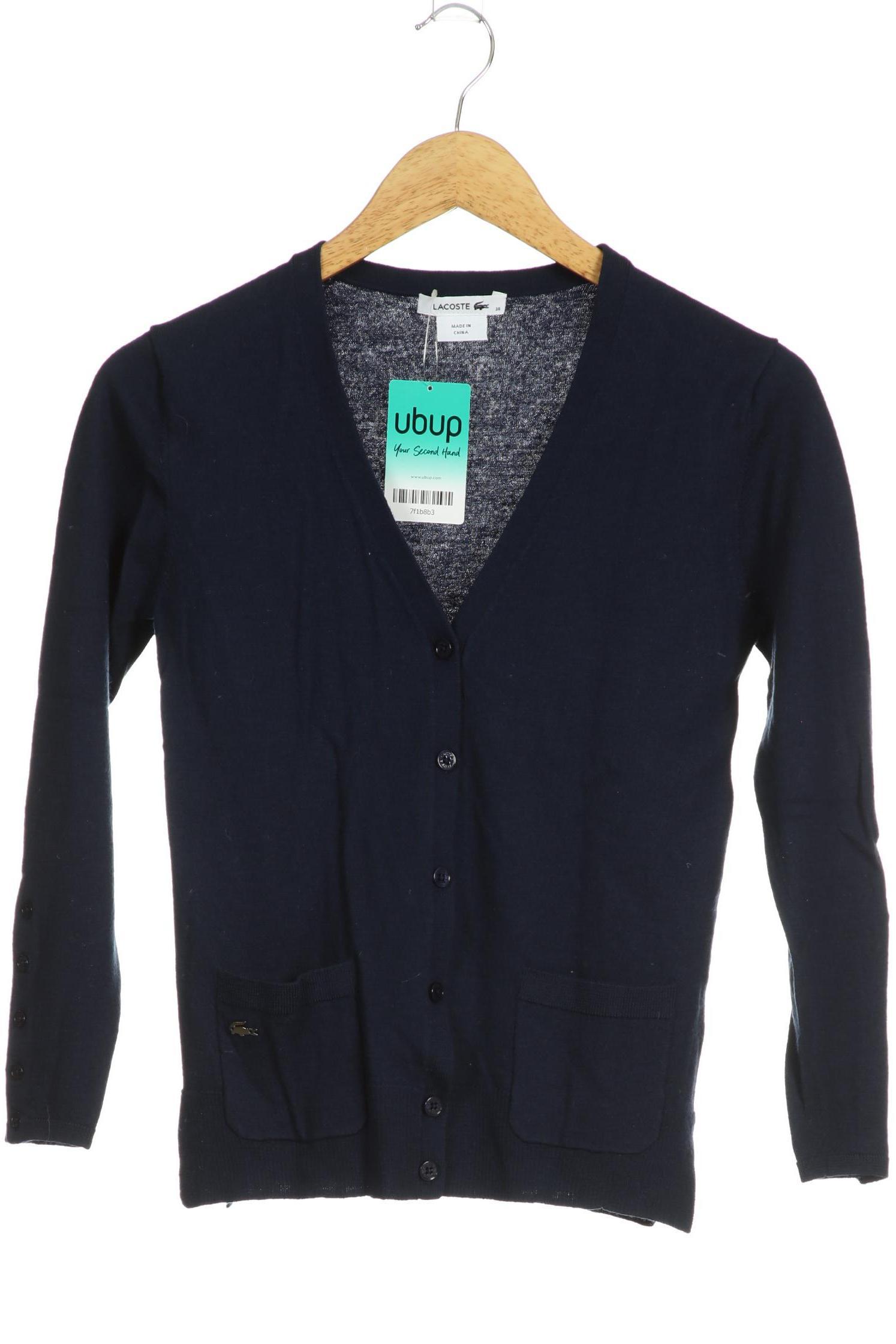 

Lacoste Damen Strickjacke, blau, Gr. 38