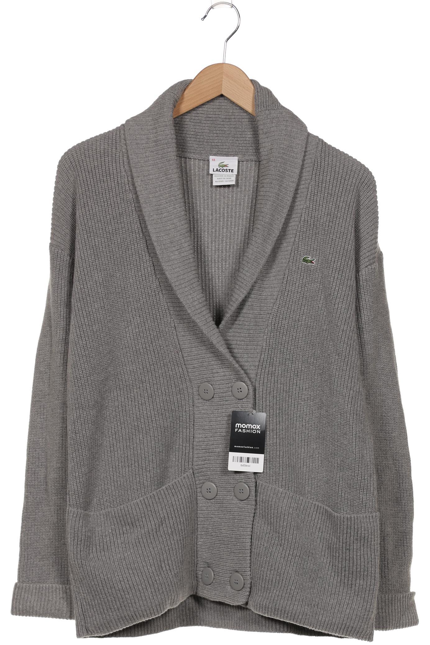 

Lacoste Damen Strickjacke, grau, Gr. 44