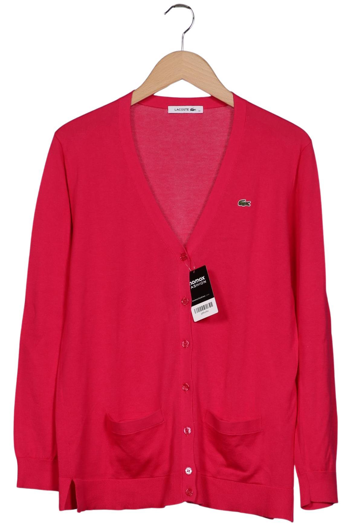 

Lacoste Damen Strickjacke, pink, Gr. 42