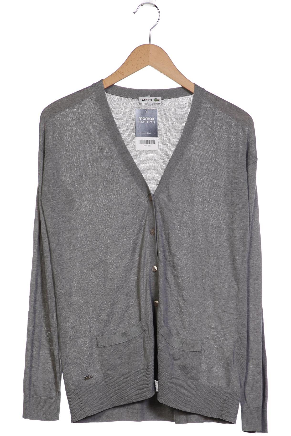 

Lacoste Damen Strickjacke, grau, Gr. 38