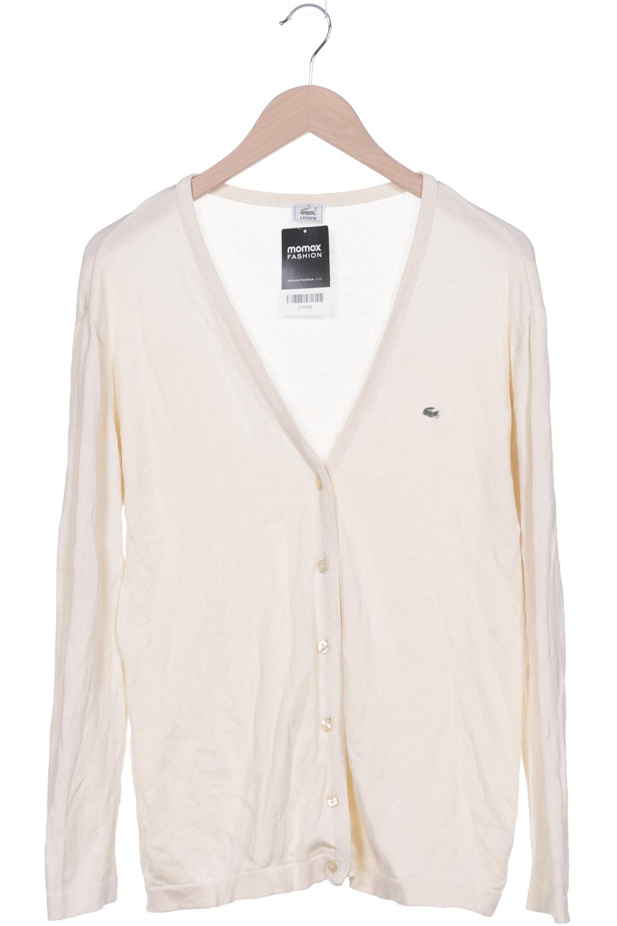 

Lacoste Damen Strickjacke, cremeweiß, Gr. 40