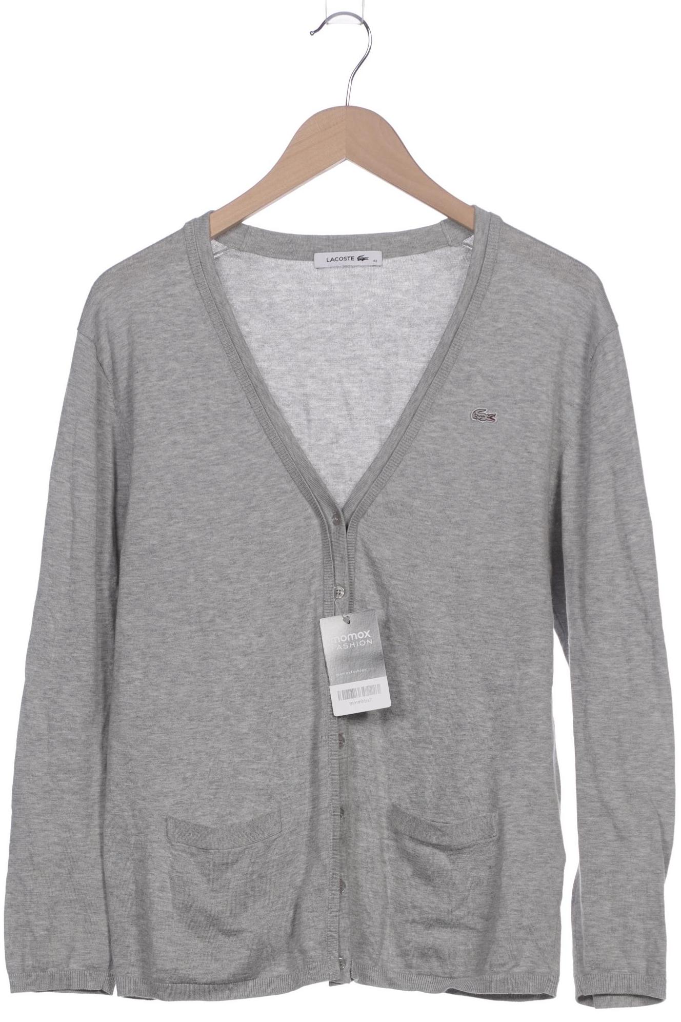 

Lacoste Damen Strickjacke, grau, Gr. 42