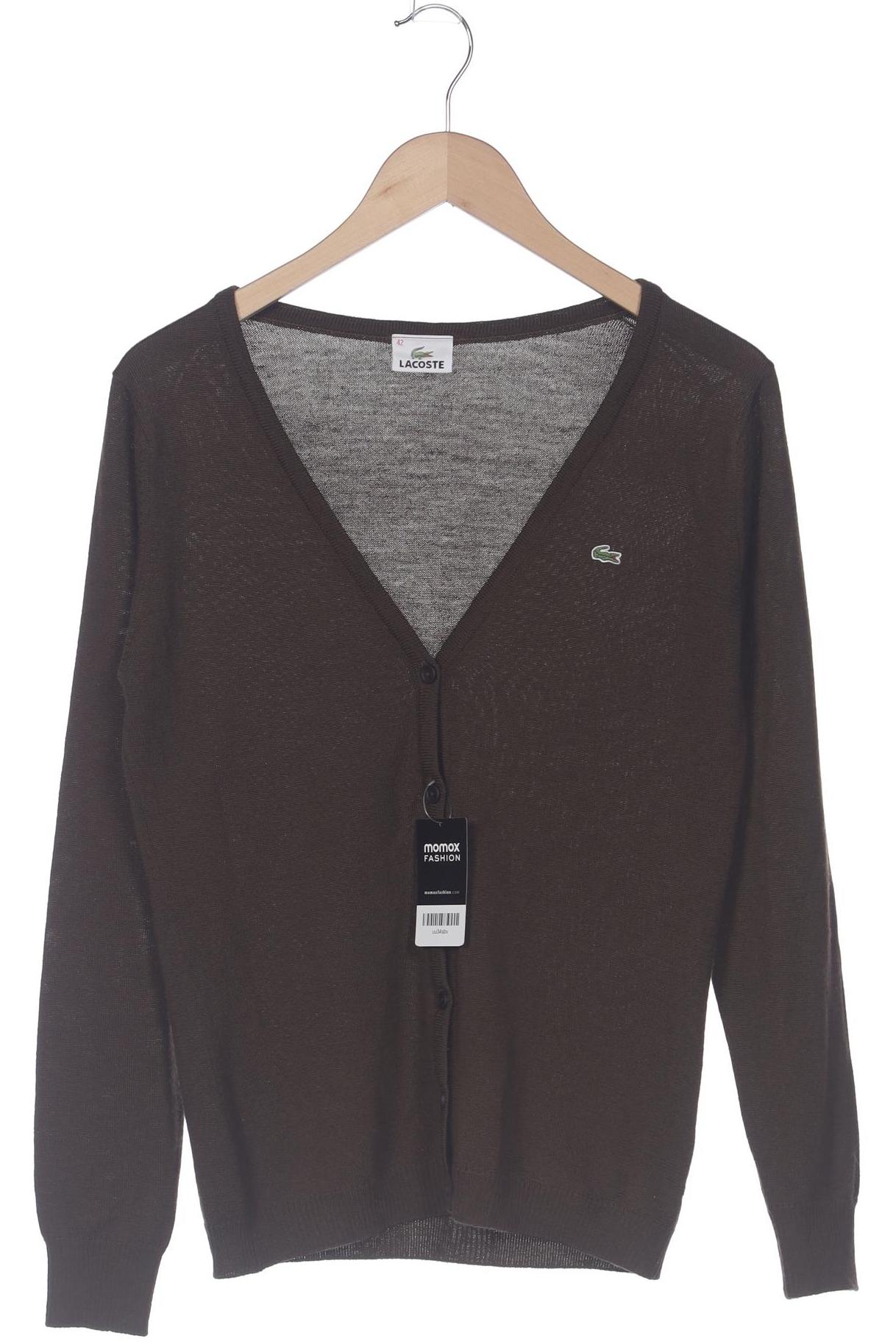 

Lacoste Damen Strickjacke, braun, Gr. 42