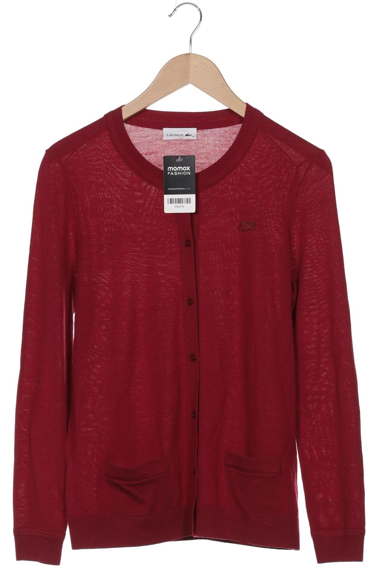 

Lacoste Damen Strickjacke, bordeaux, Gr. 40