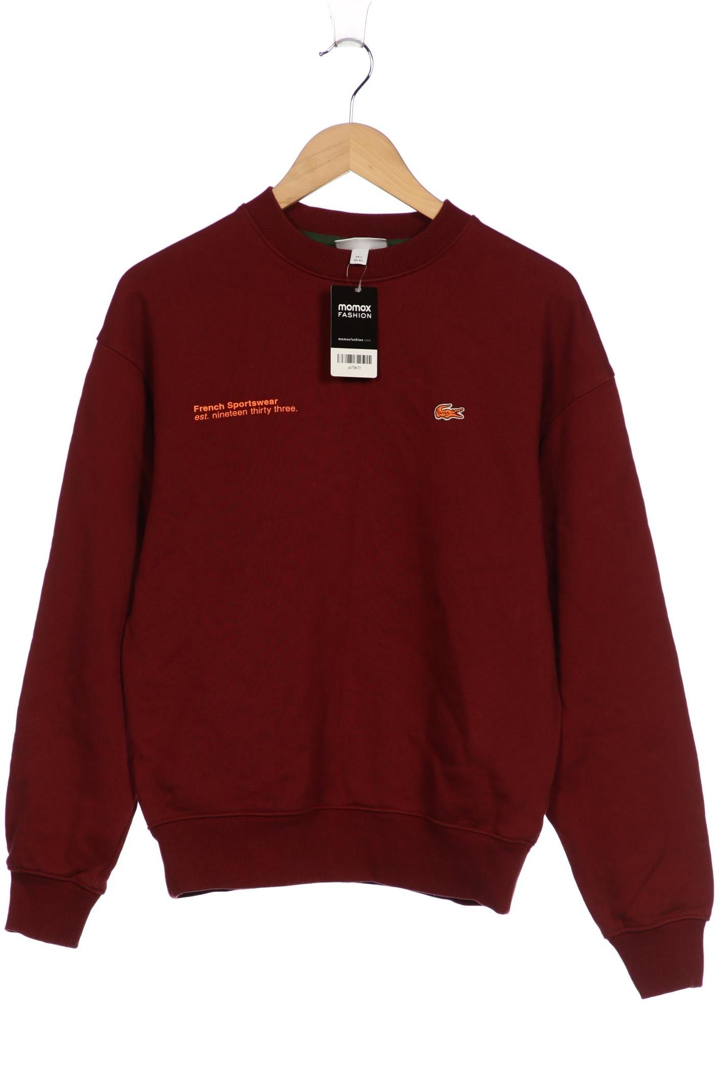

Lacoste Damen Sweatshirt, rot, Gr. 34