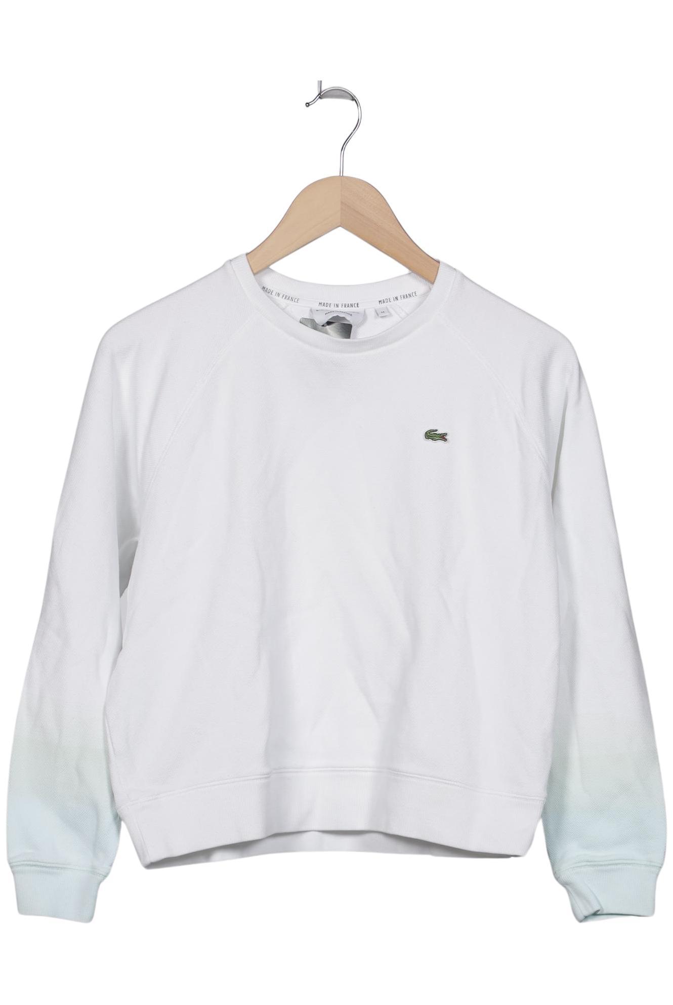 

Lacoste Damen Sweatshirt, weiß, Gr. 36