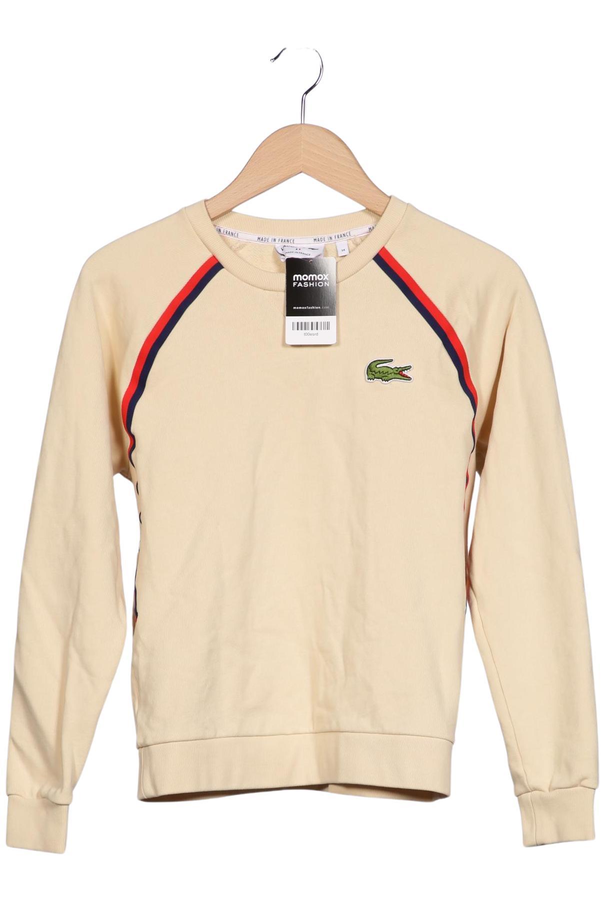

Lacoste Damen Sweatshirt, beige, Gr. 34