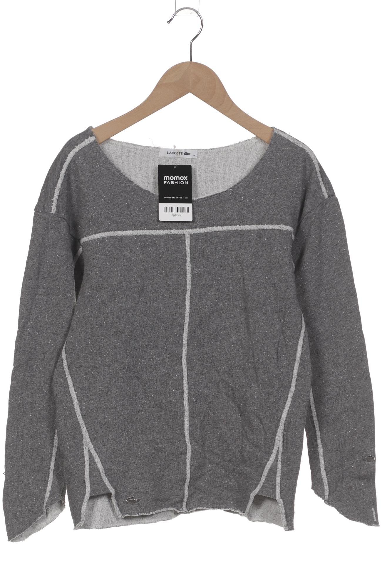 

Lacoste Damen Sweatshirt, grau, Gr. 36