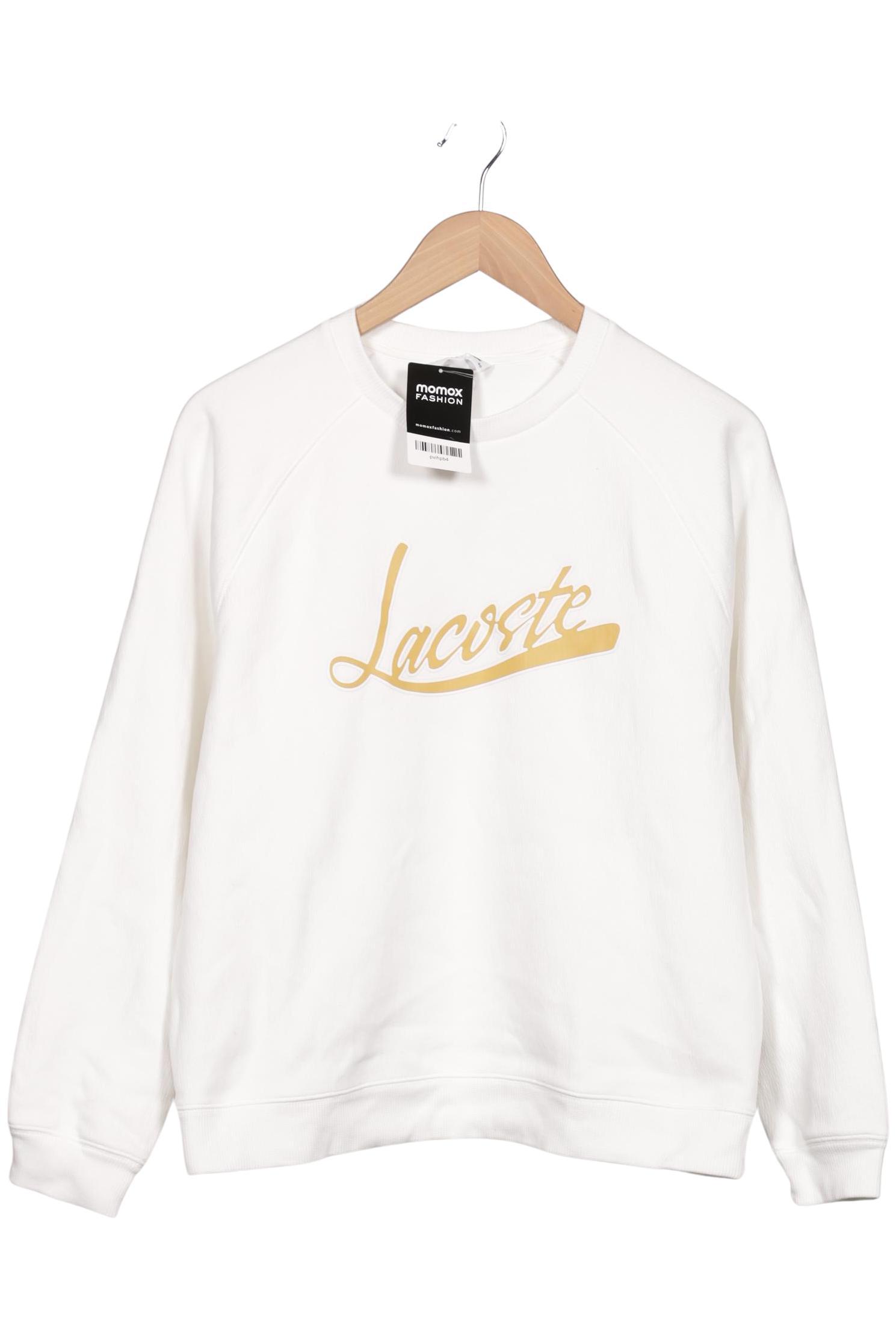 

Lacoste Damen Sweatshirt, weiß, Gr. 40