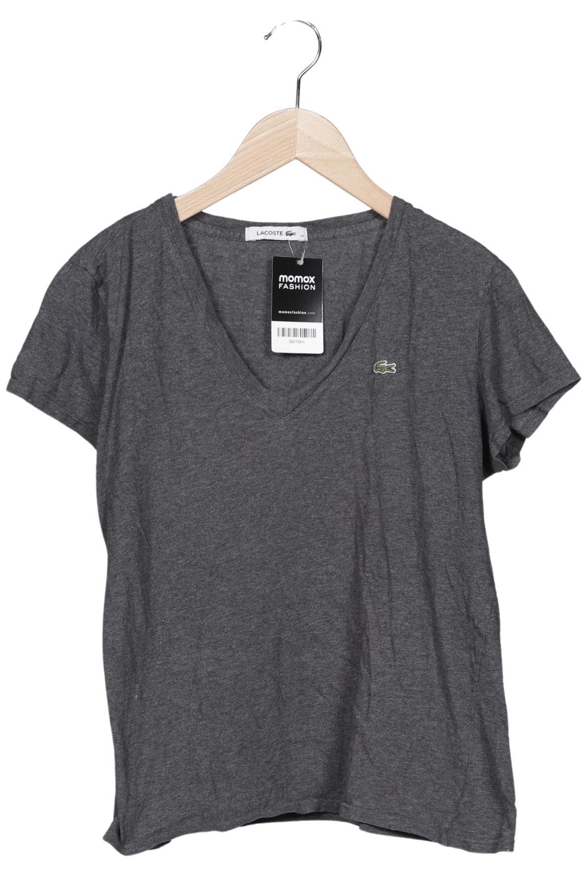 

Lacoste Damen T-Shirt, grau, Gr. 42
