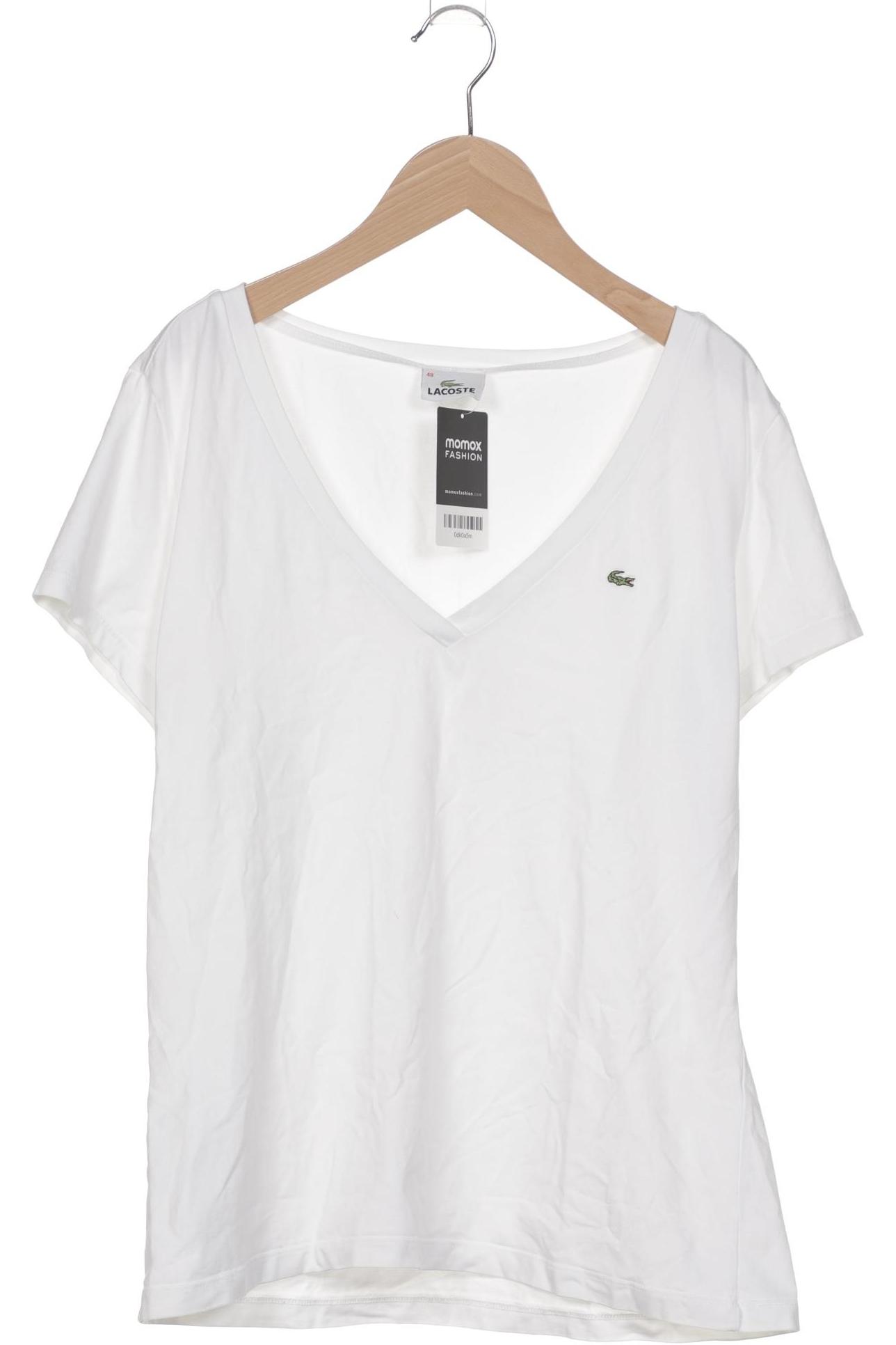 

Lacoste Damen T-Shirt, weiß, Gr. 48