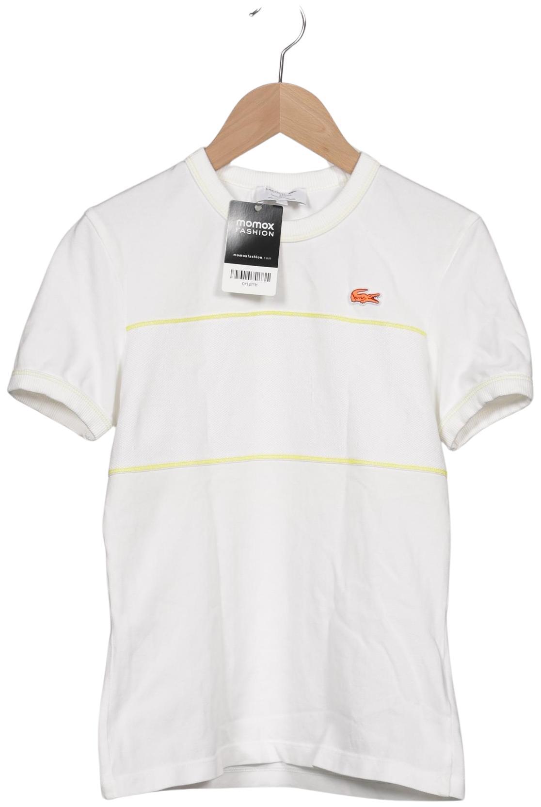 

Lacoste Damen T-Shirt, weiß, Gr. 36