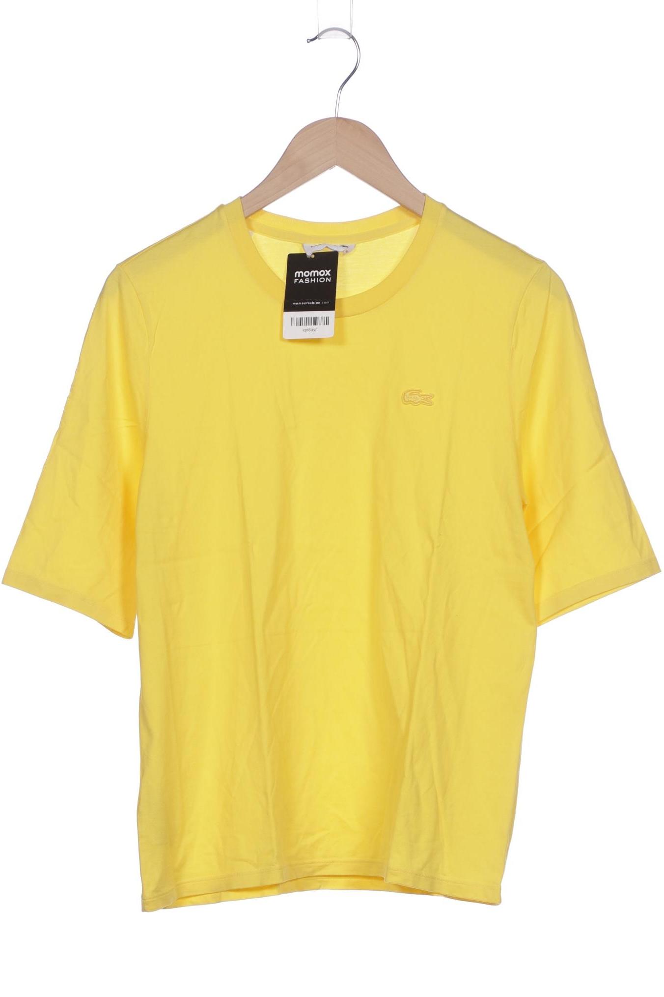 

Lacoste Damen T-Shirt, gelb, Gr. 42