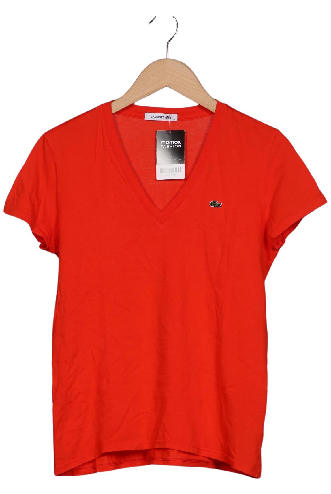 

Lacoste Damen T-Shirt, rot, Gr. 42