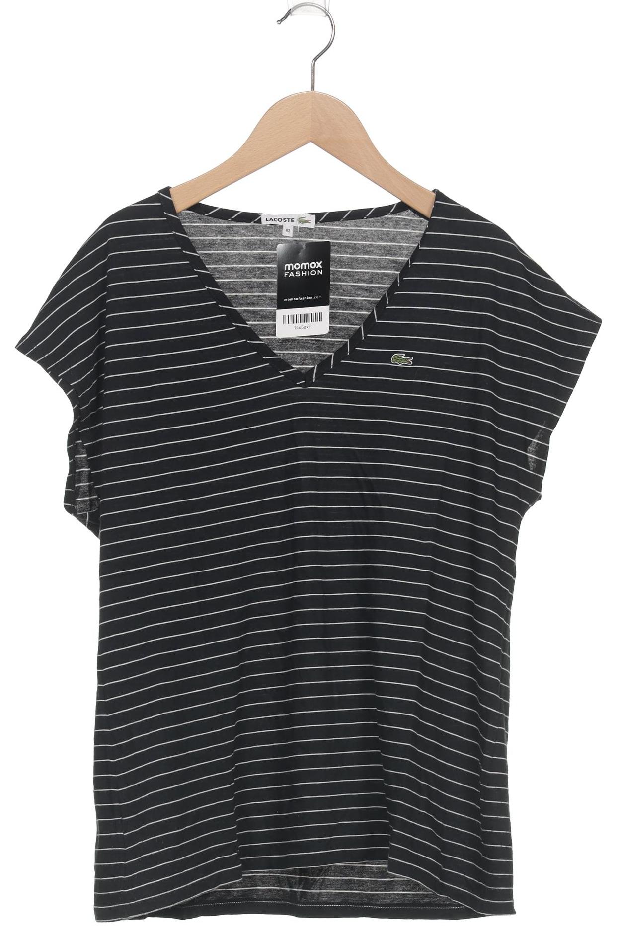 

Lacoste Damen T-Shirt, schwarz, Gr. 42