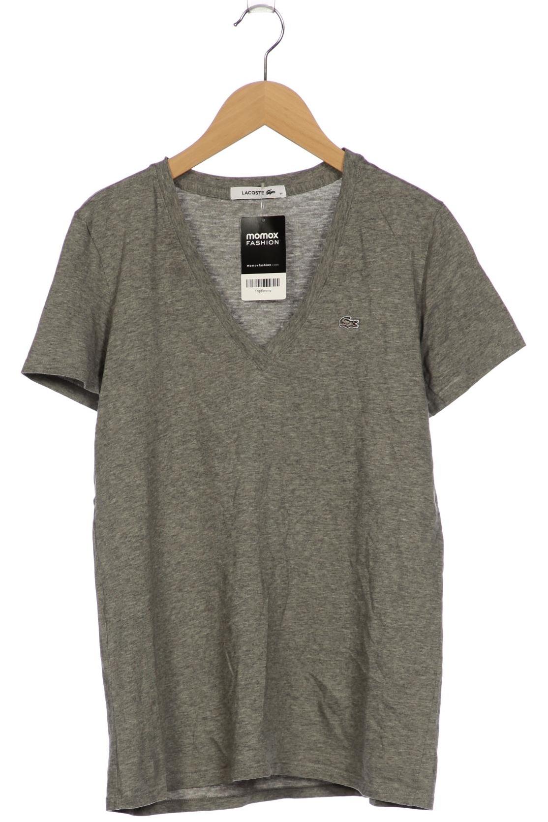 

Lacoste Damen T-Shirt, grau, Gr. 44