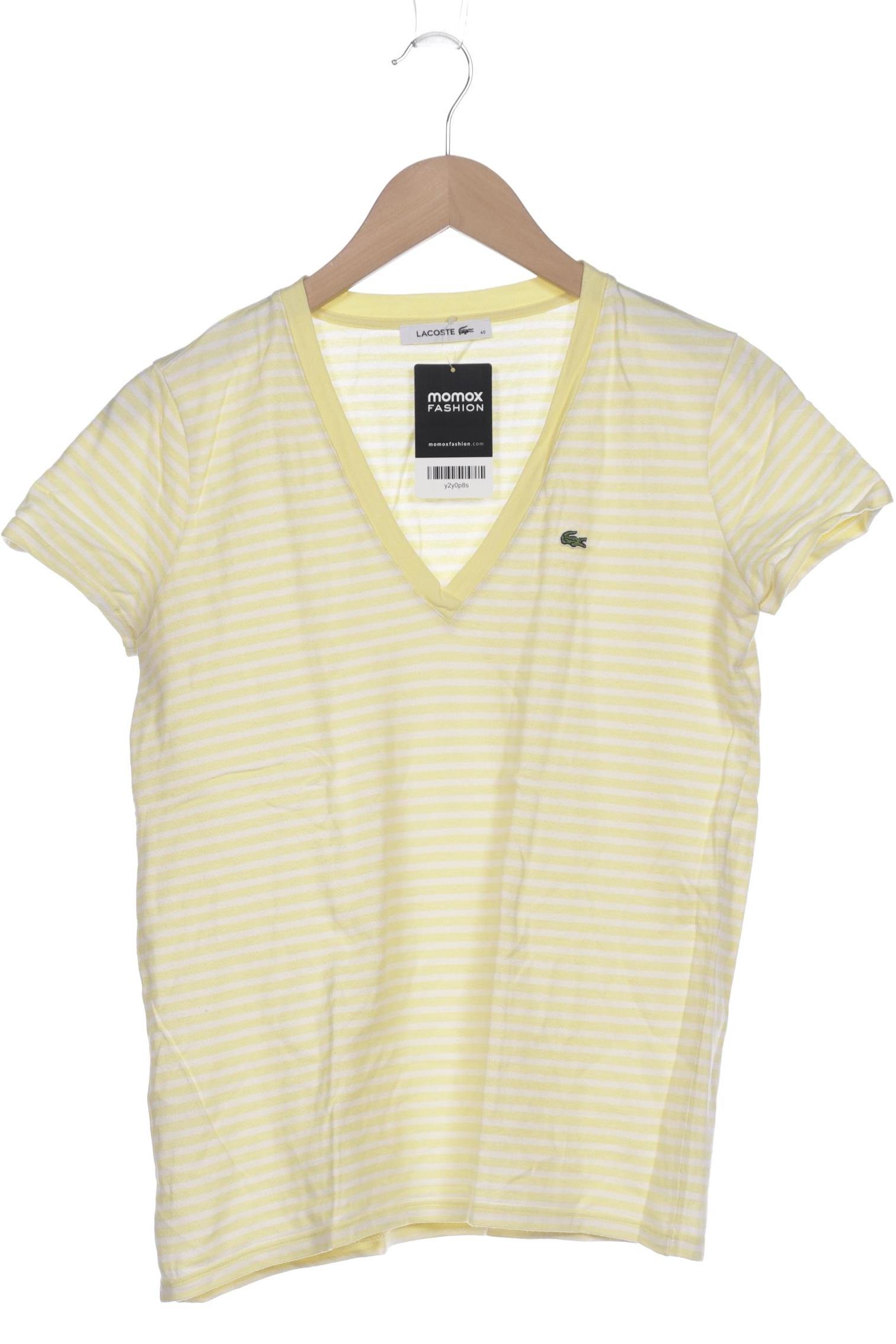 

Lacoste Damen T-Shirt, gelb, Gr. 40