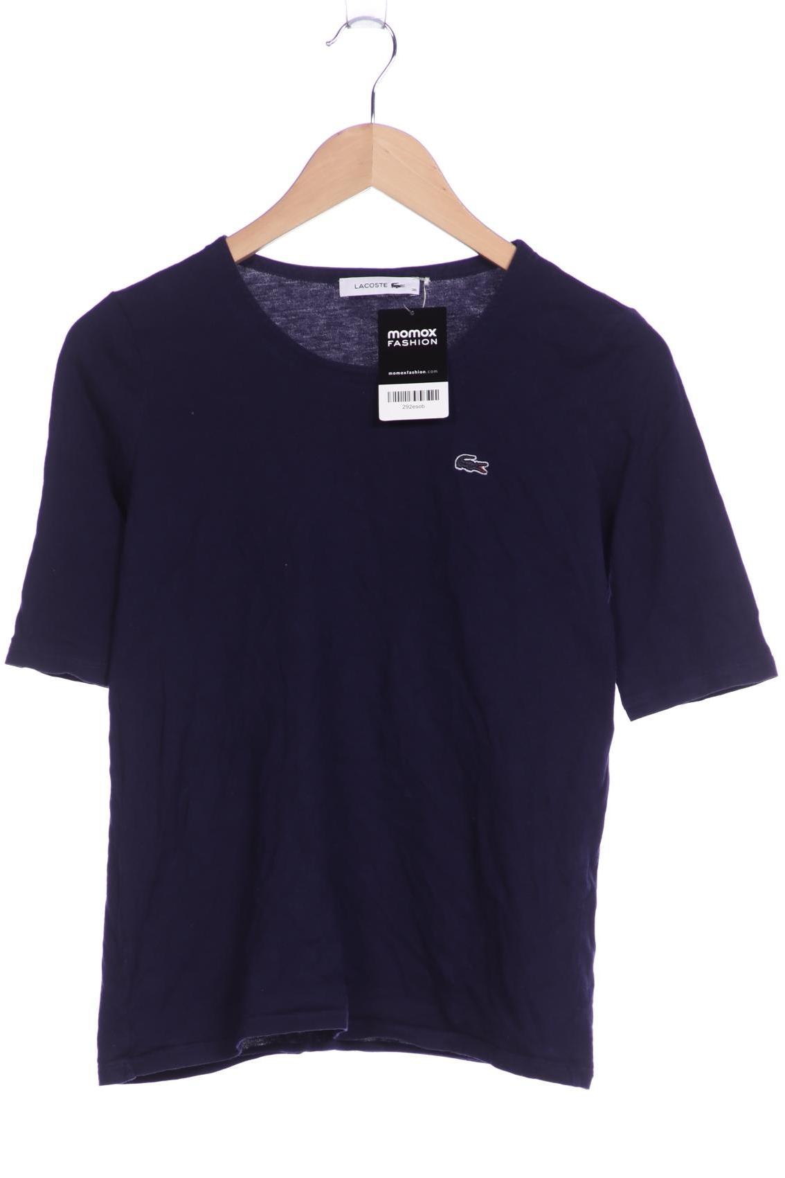 

Lacoste Damen T-Shirt, marineblau, Gr. 36