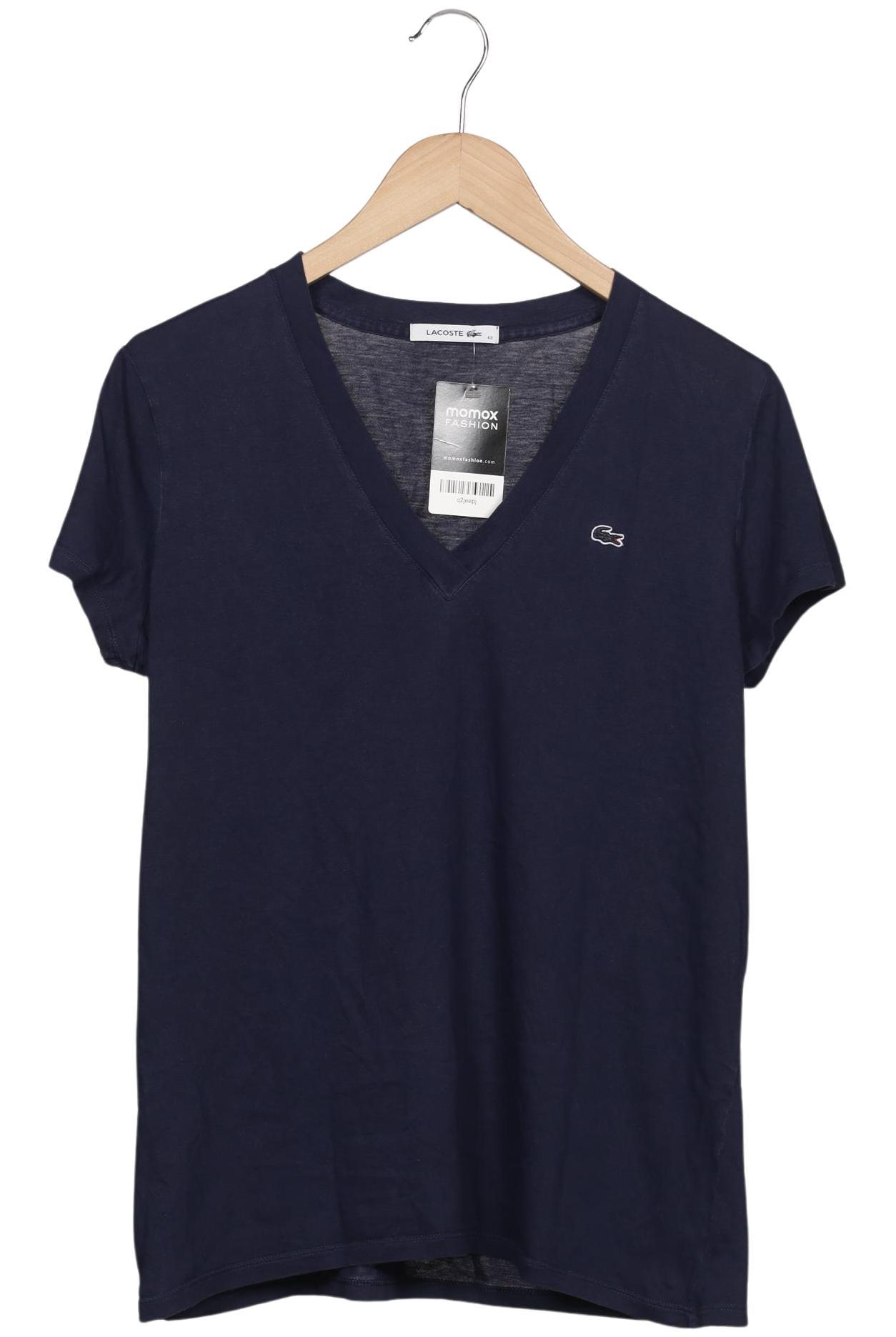 

Lacoste Damen T-Shirt, marineblau, Gr. 42
