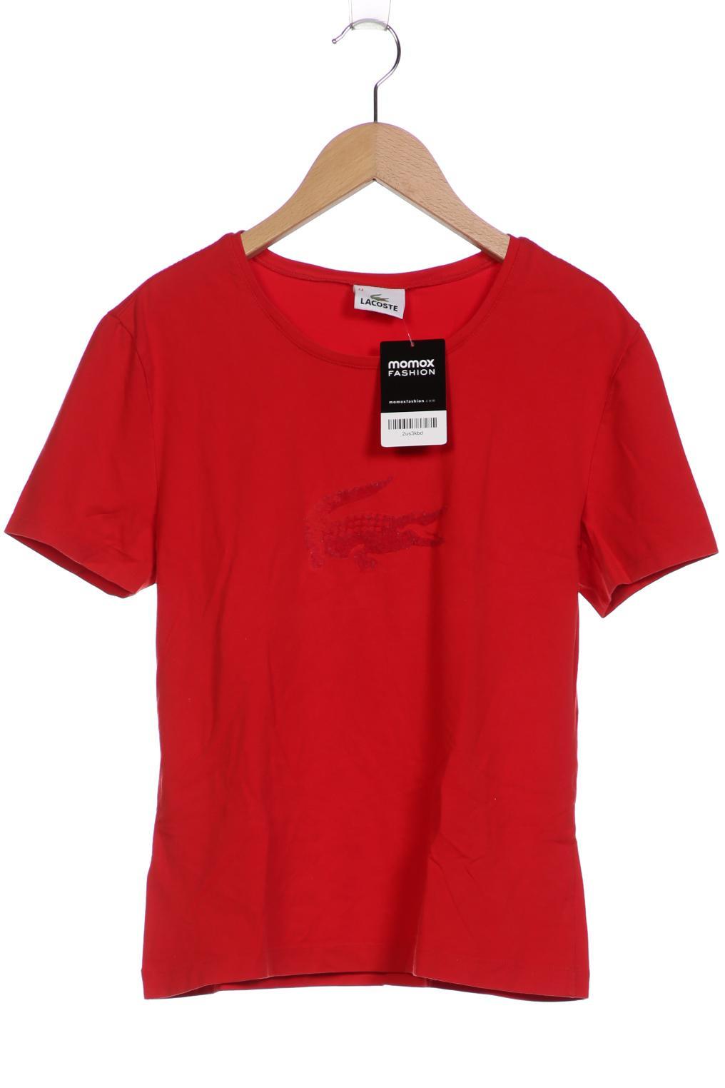 

Lacoste Damen T-Shirt, rot, Gr. 44