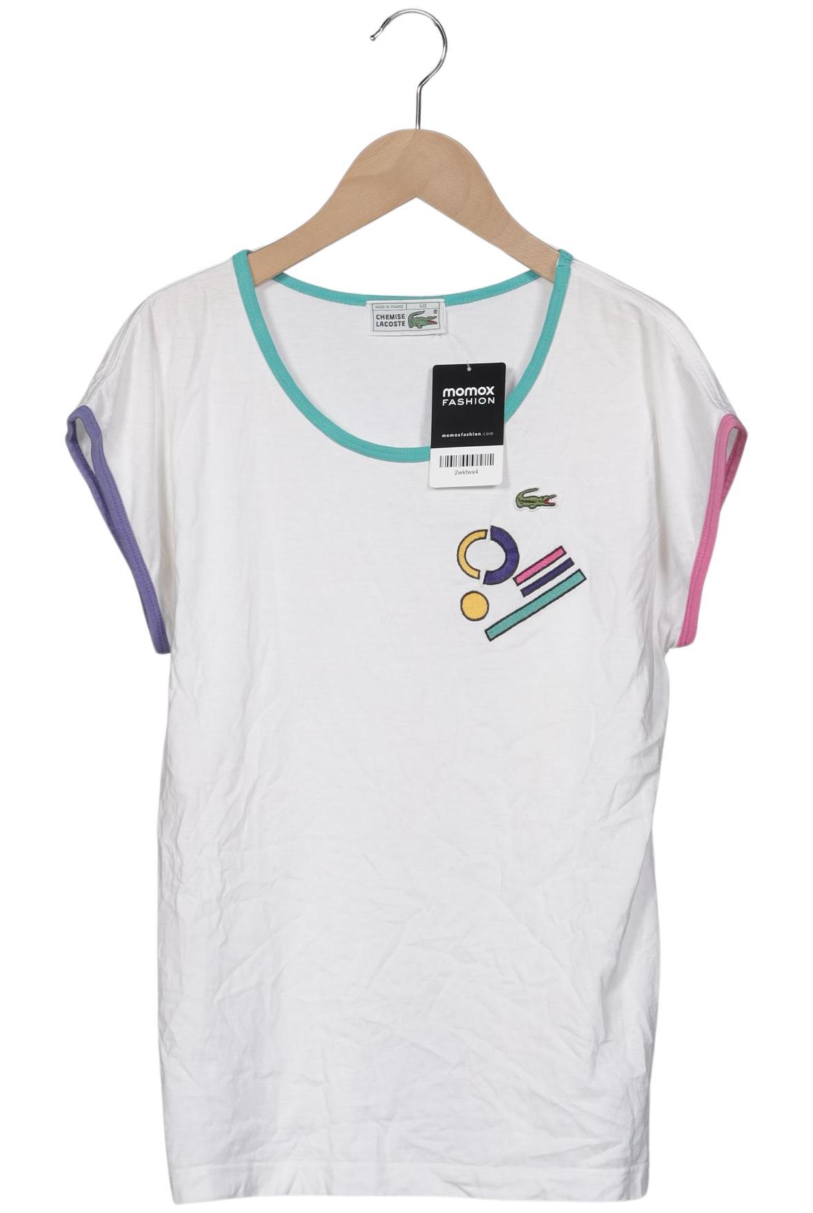 

Lacoste Damen T-Shirt, weiß, Gr. 40