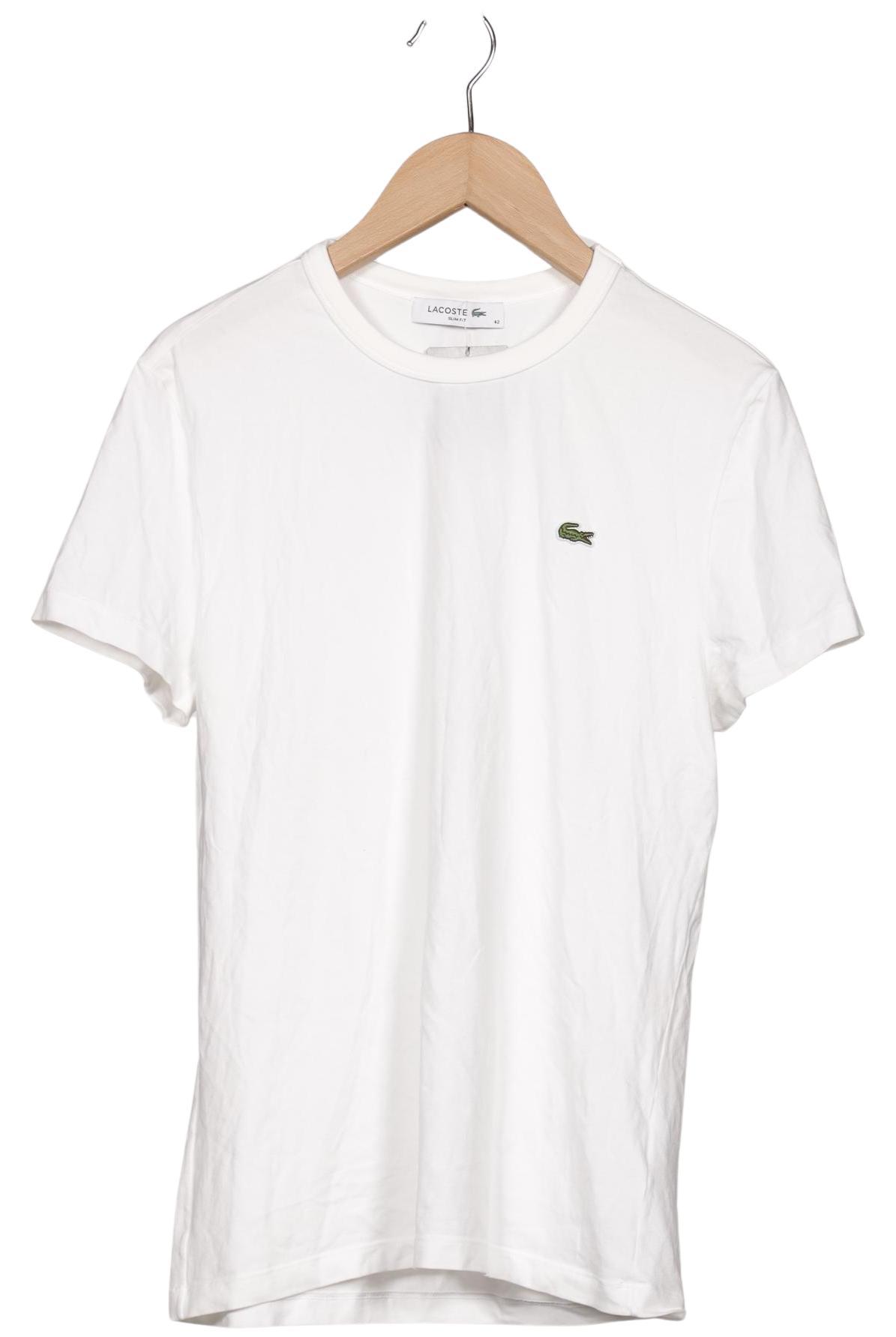 

Lacoste Damen T-Shirt, weiß, Gr. 42