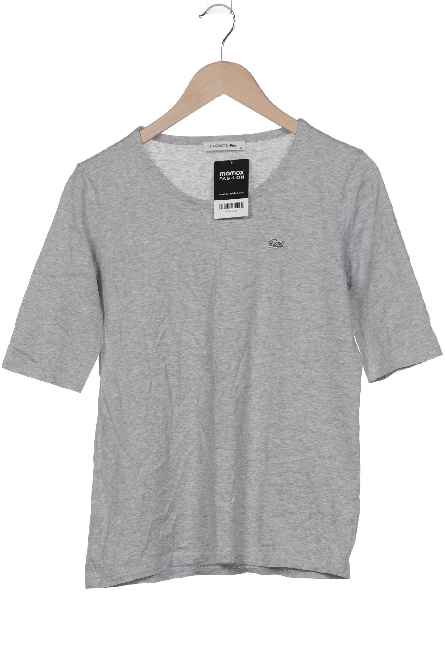 

Lacoste Damen T-Shirt, grau, Gr. 42