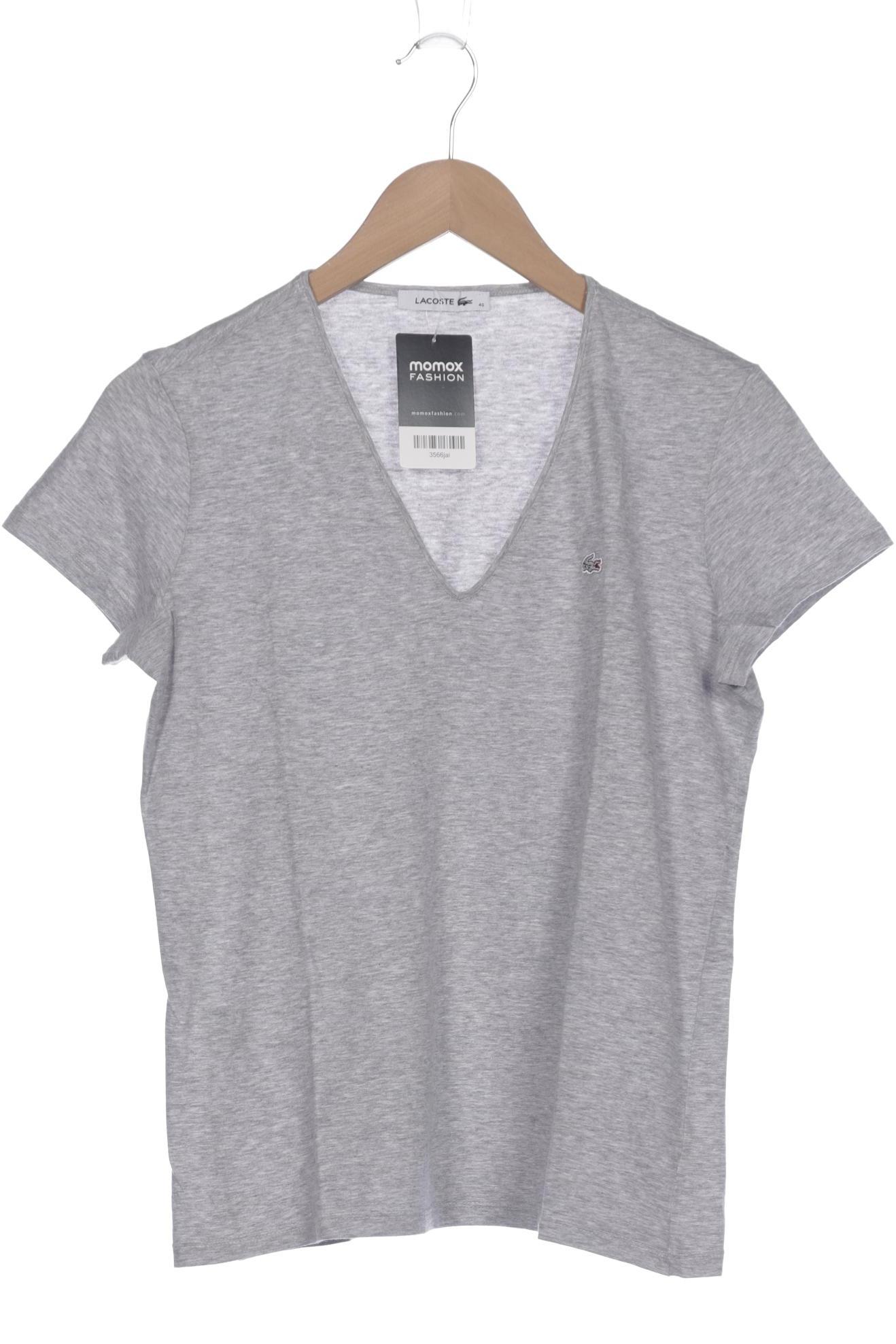 

Lacoste Damen T-Shirt, grau, Gr. 40