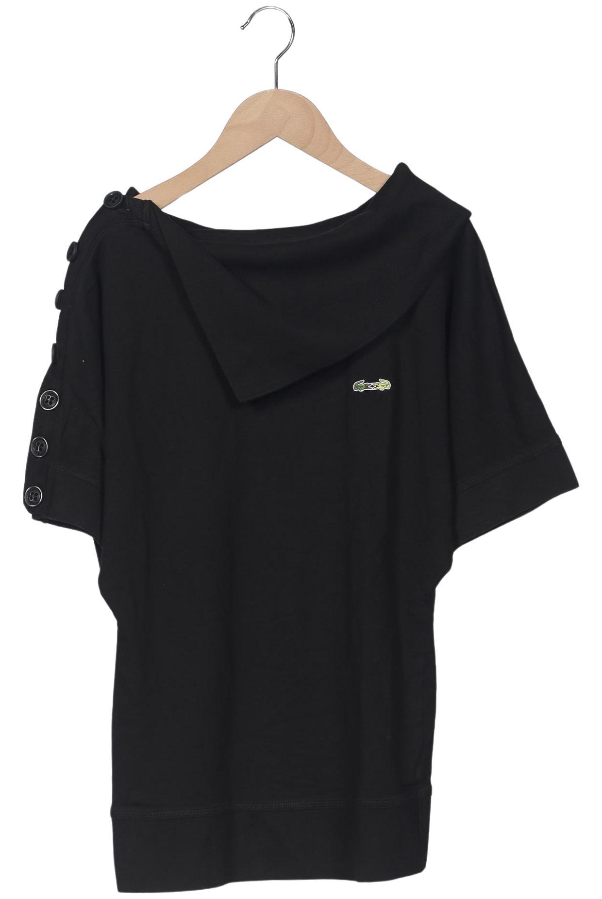 

Lacoste Damen T-Shirt, schwarz, Gr. 38