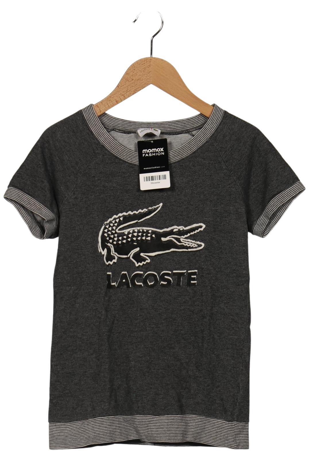 

Lacoste Damen T-Shirt, grau, Gr. 36