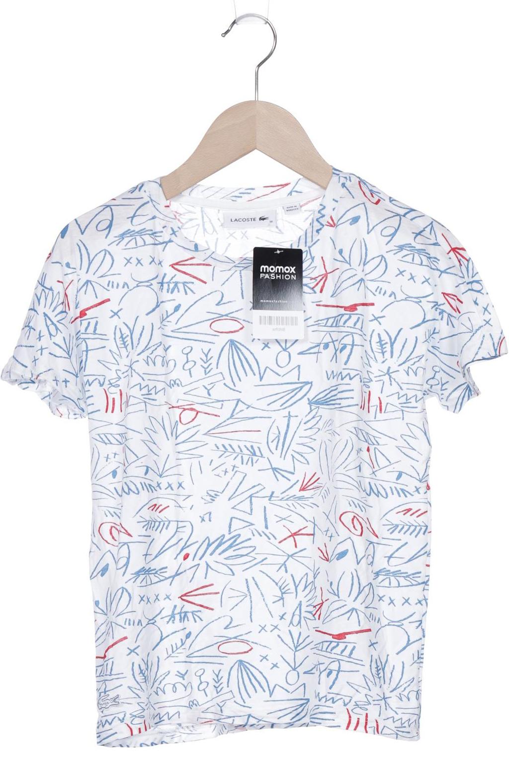 

Lacoste Damen T-Shirt, weiß, Gr. 36