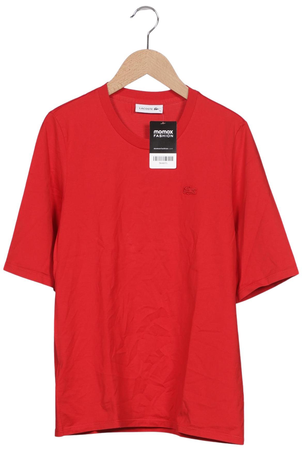 

Lacoste Damen T-Shirt, rot, Gr. 38