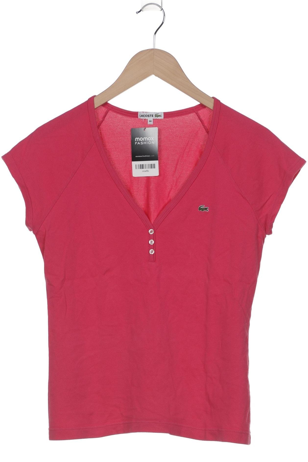 

Lacoste Damen T-Shirt, pink, Gr. 44