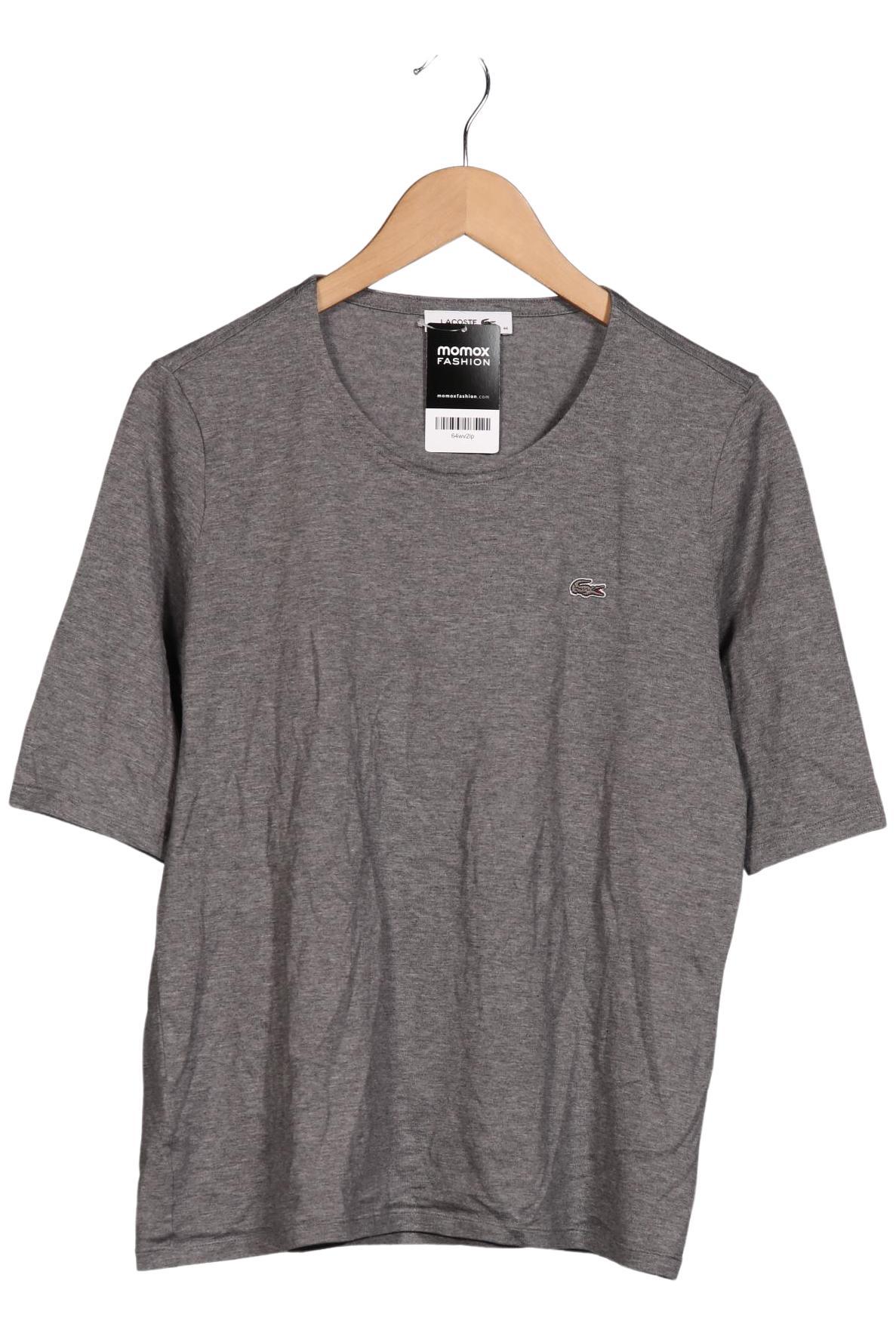 

Lacoste Damen T-Shirt, grau, Gr. 44