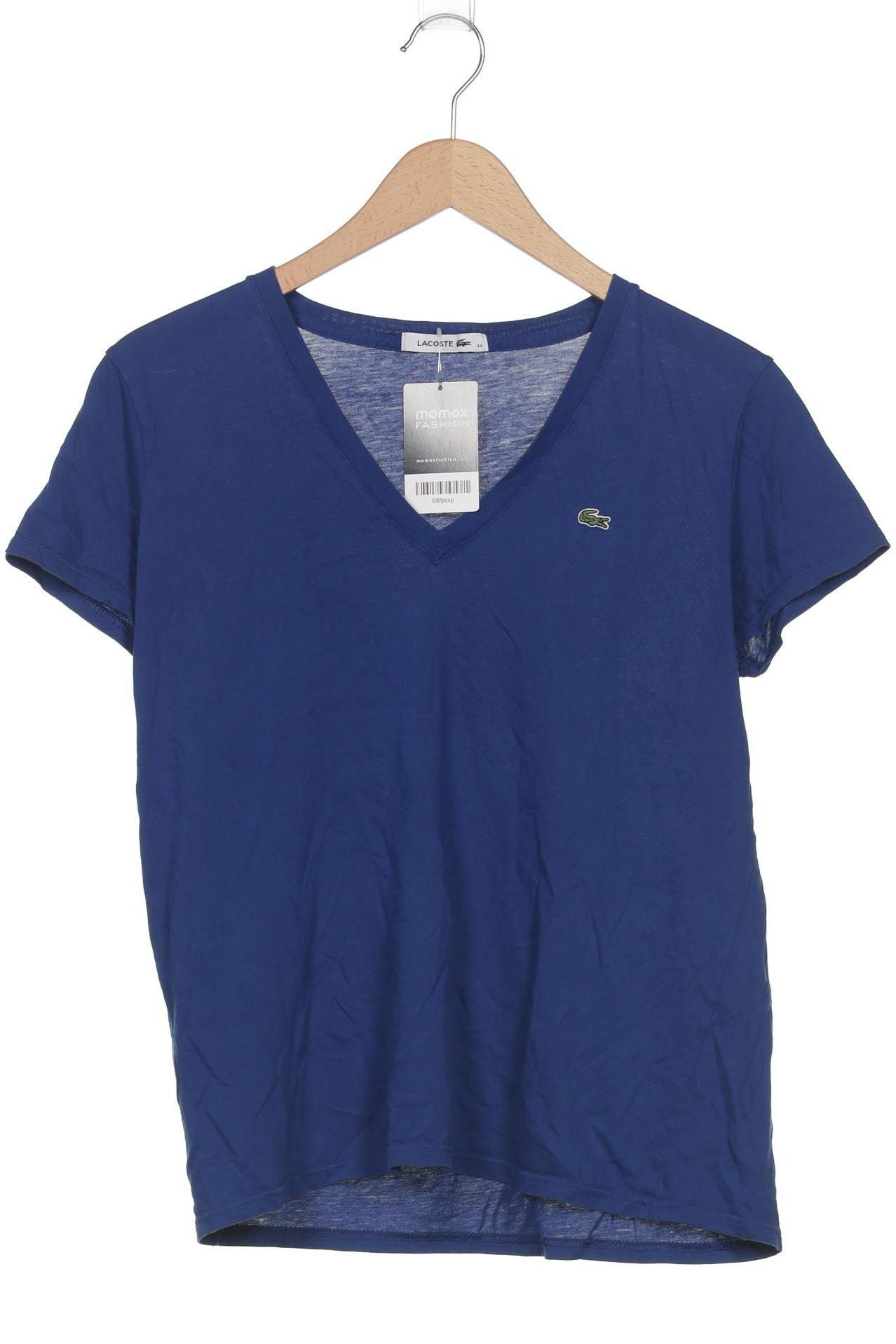 

Lacoste Damen T-Shirt, blau, Gr. 44