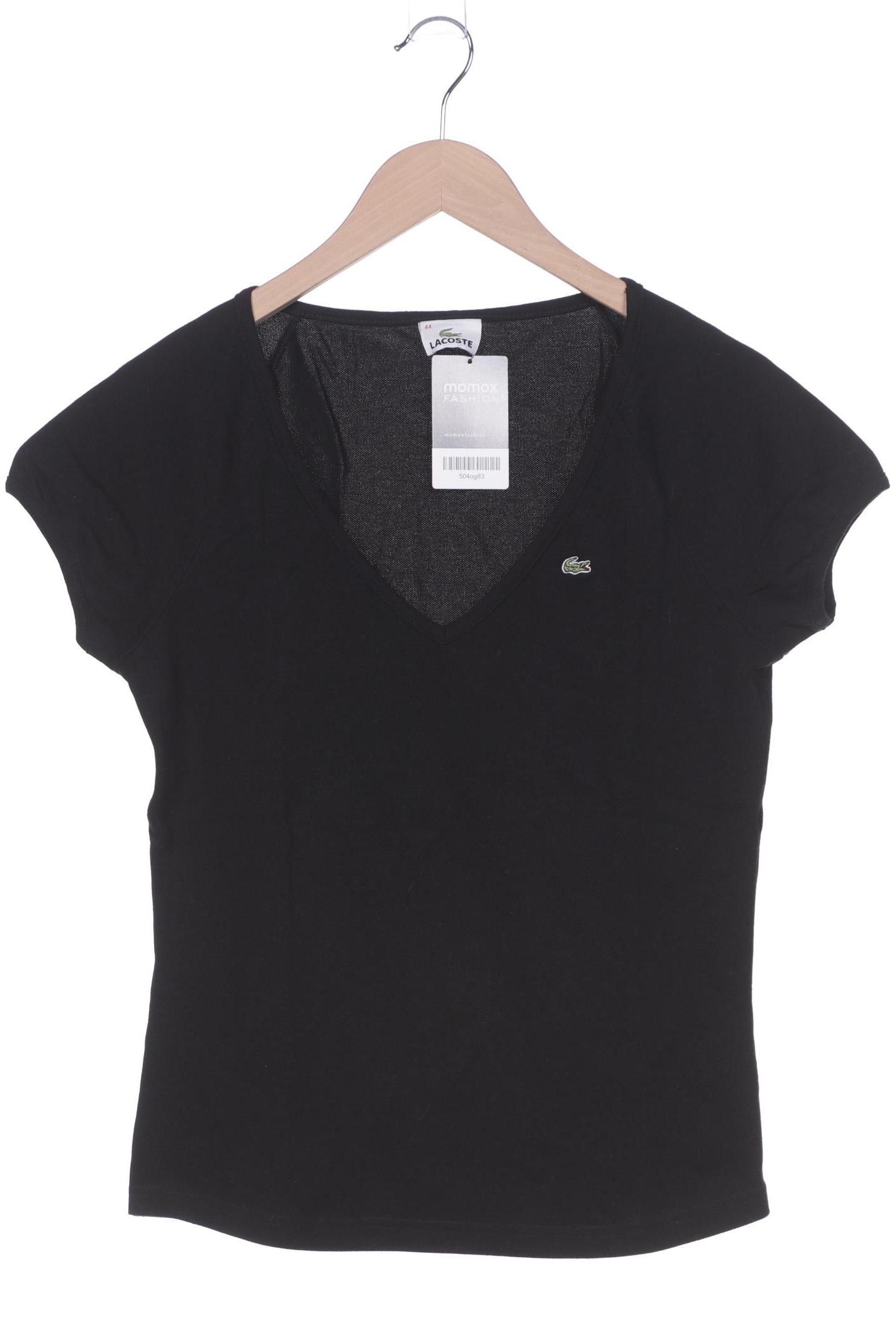 

Lacoste Damen T-Shirt, schwarz, Gr. 44