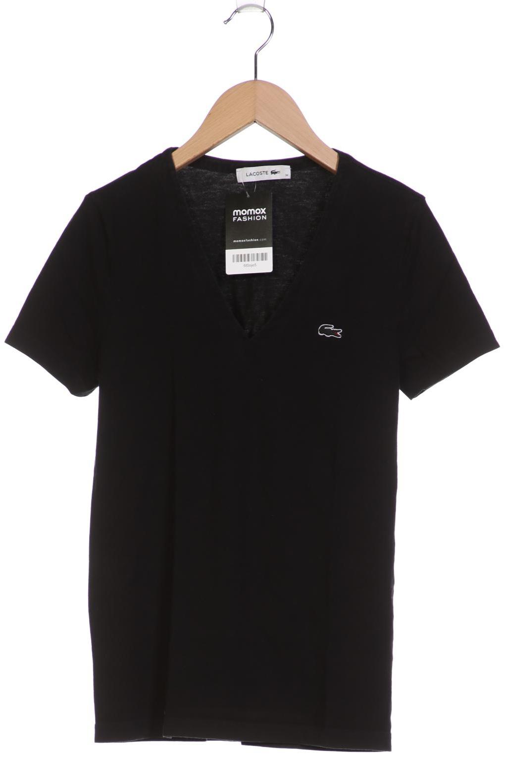

Lacoste Damen T-Shirt, schwarz, Gr. 34
