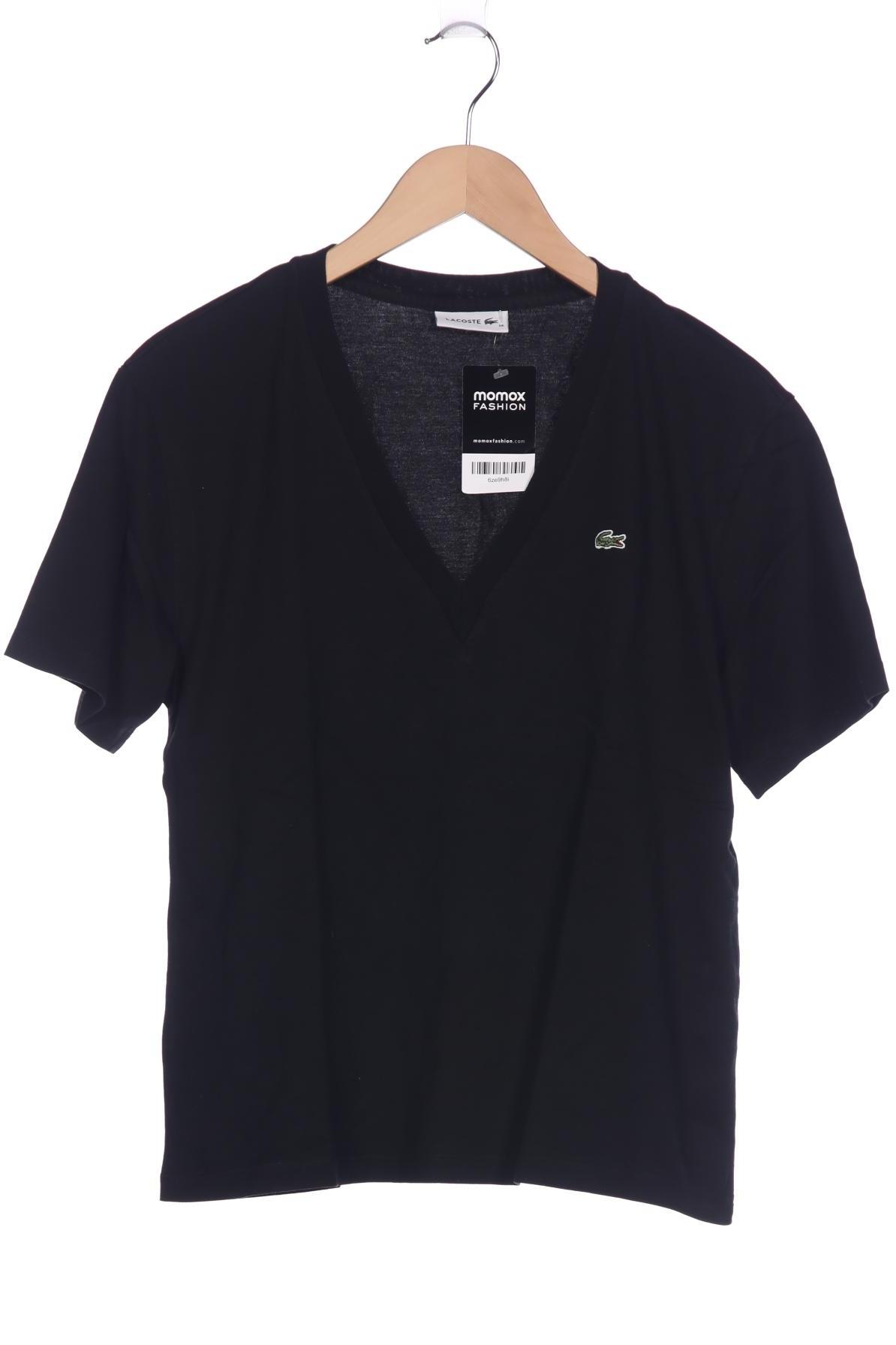 

Lacoste Damen T-Shirt, schwarz, Gr. 38