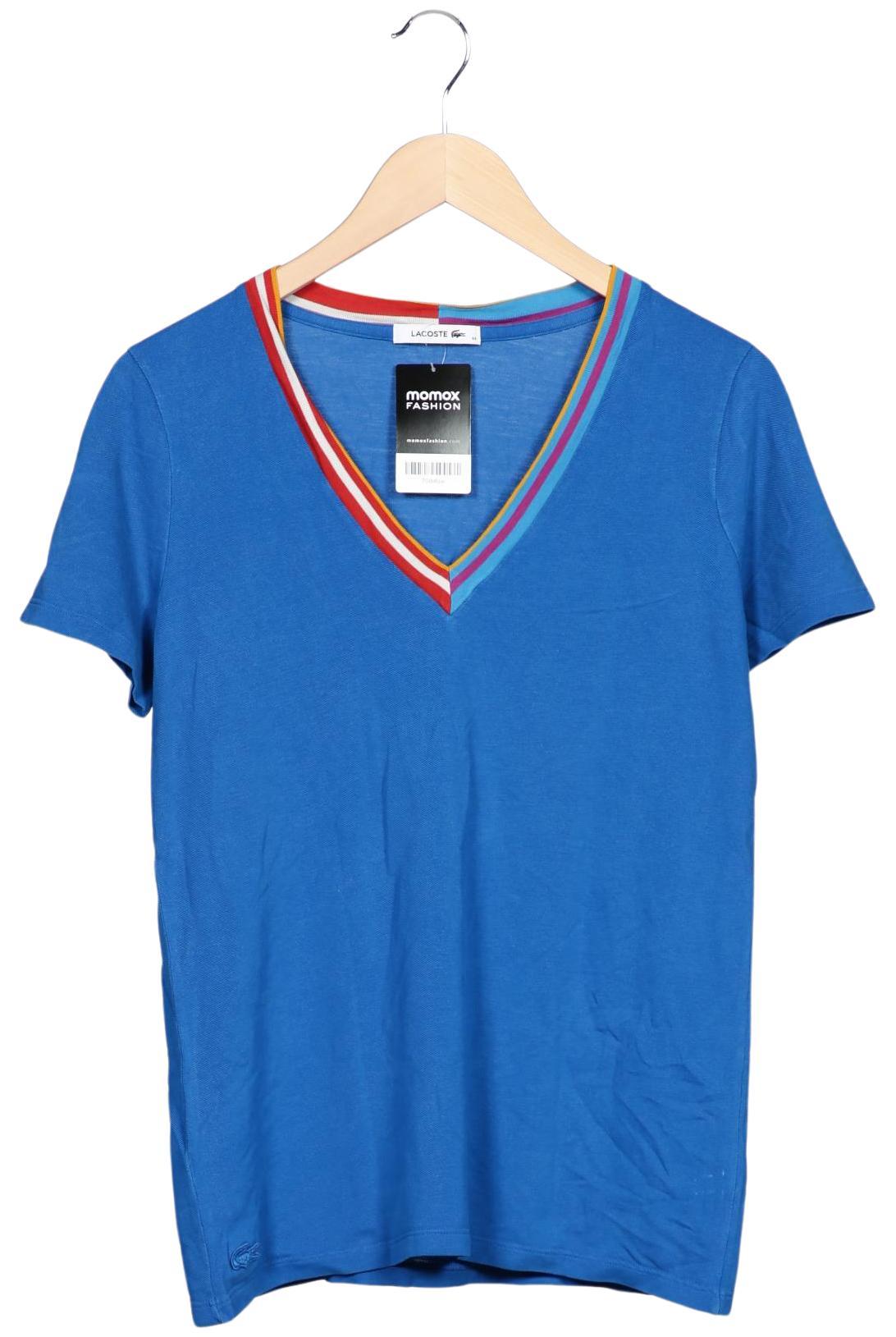 

Lacoste Damen T-Shirt, blau, Gr. 44