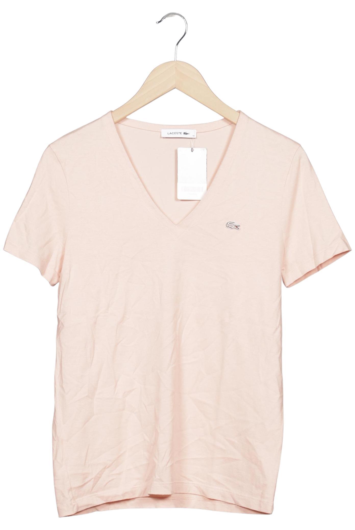 

Lacoste Damen T-Shirt, pink, Gr. 40