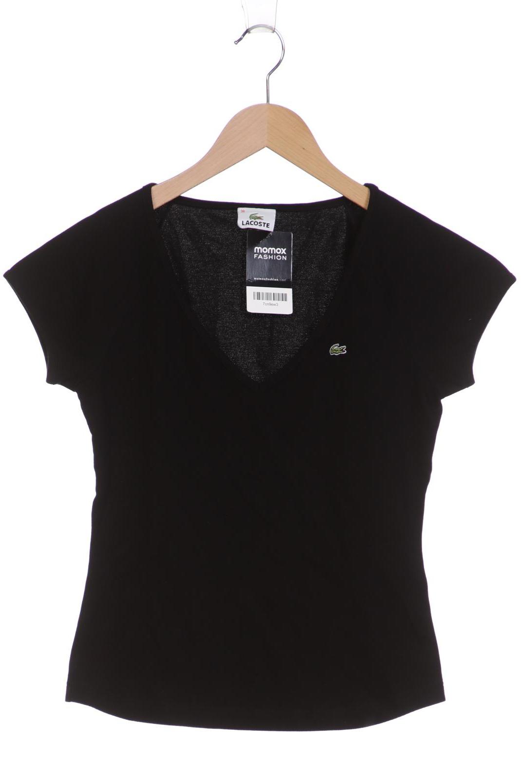 

Lacoste Damen T-Shirt, schwarz, Gr. 38