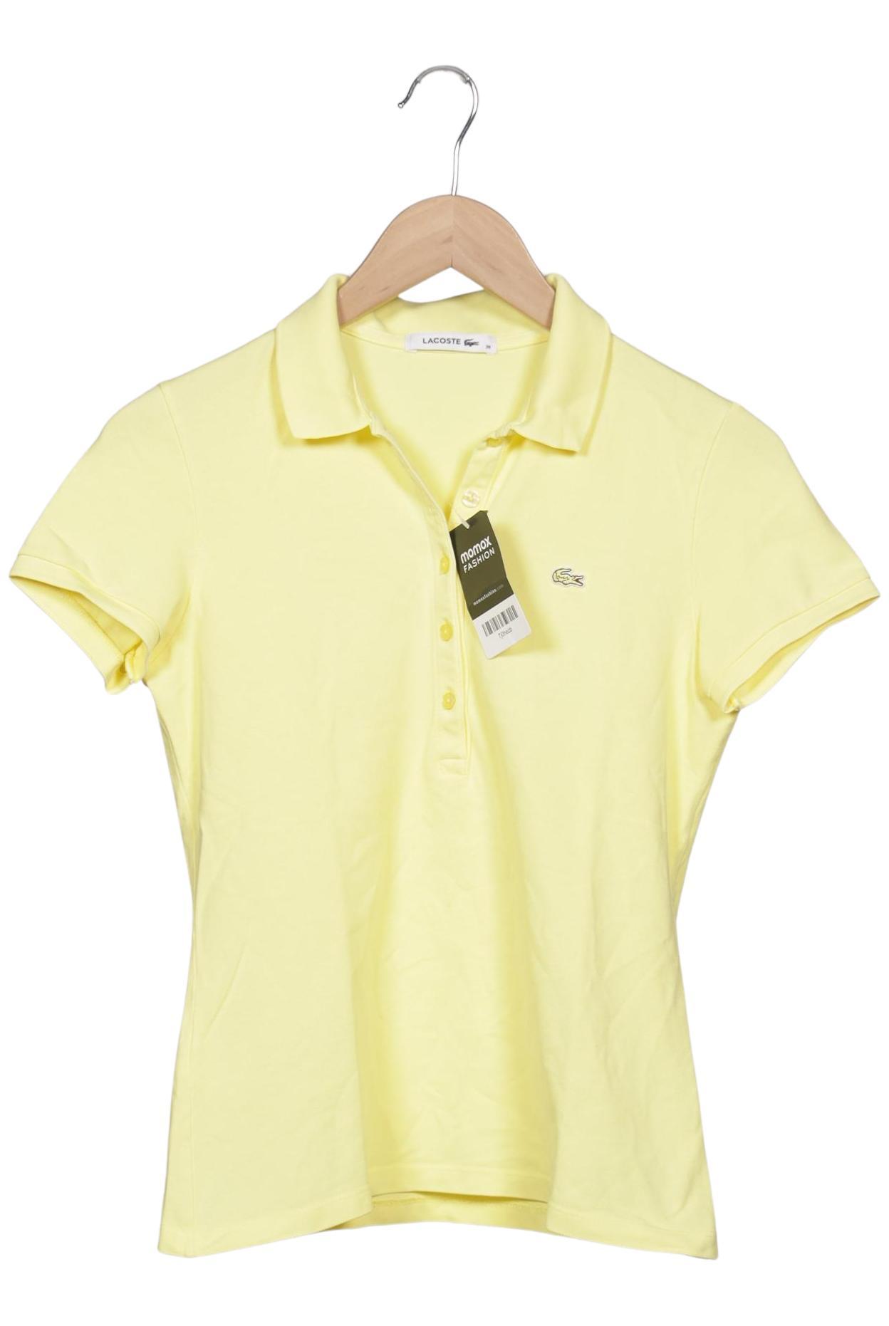 

Lacoste Damen T-Shirt, gelb, Gr. 38