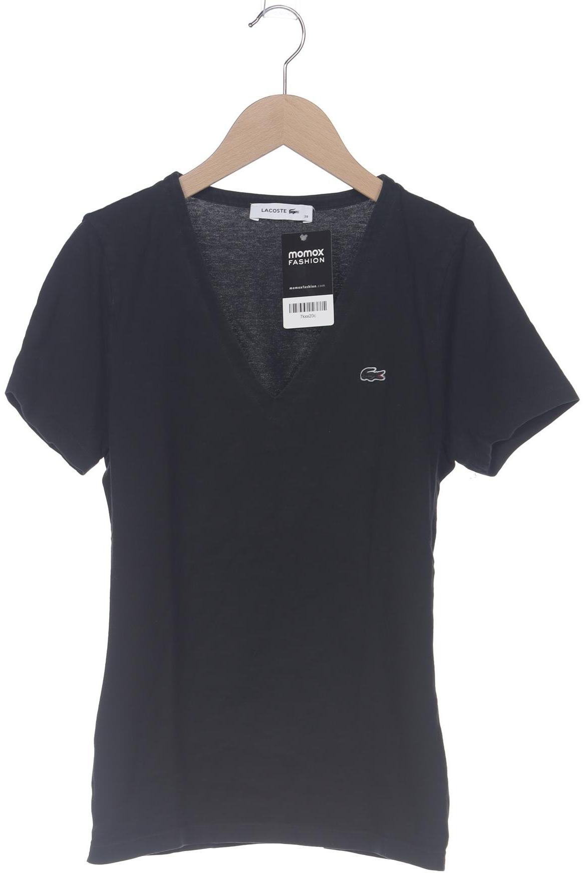 

Lacoste Damen T-Shirt, schwarz, Gr. 38