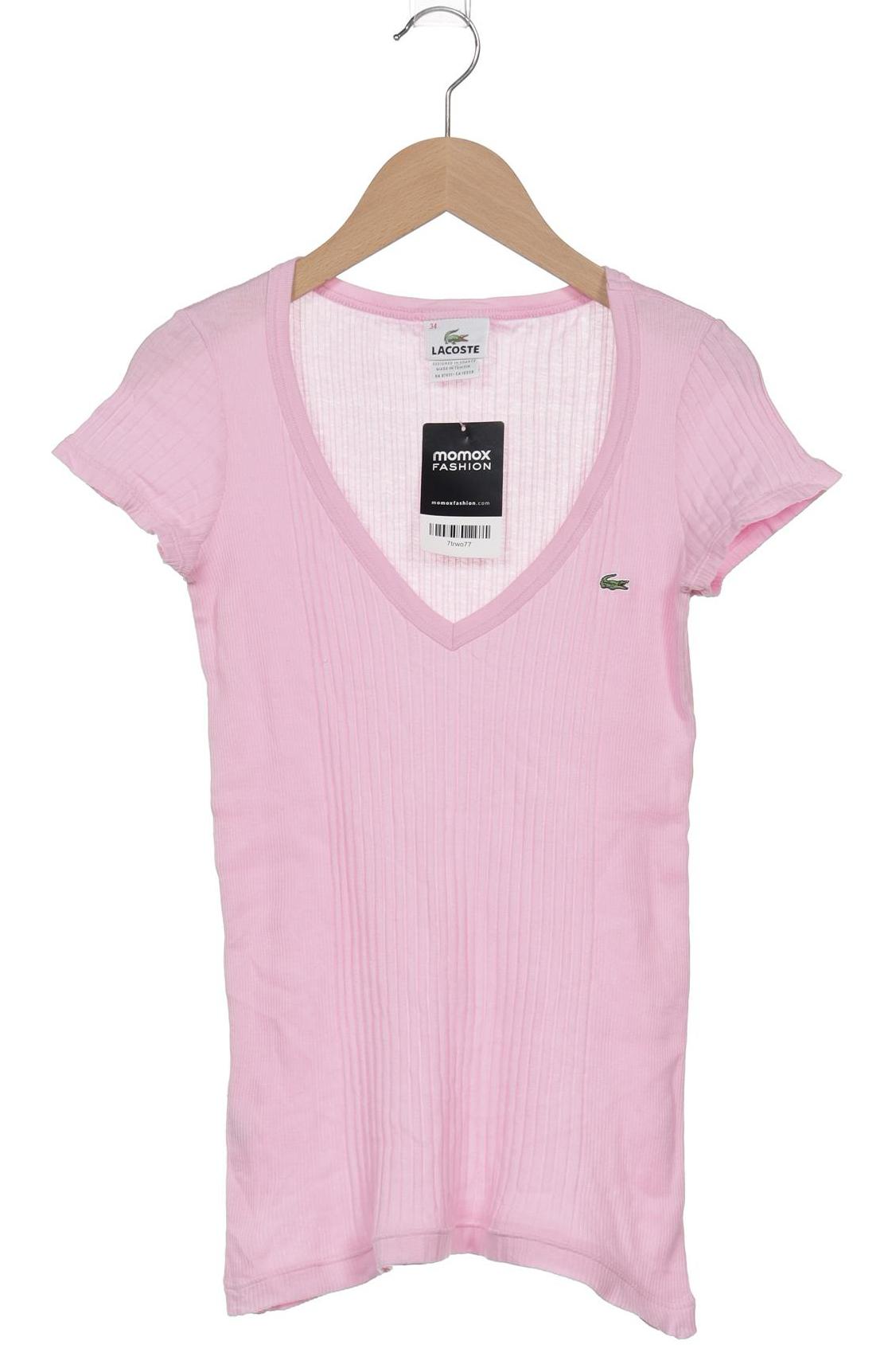 

Lacoste Damen T-Shirt, pink, Gr. 34