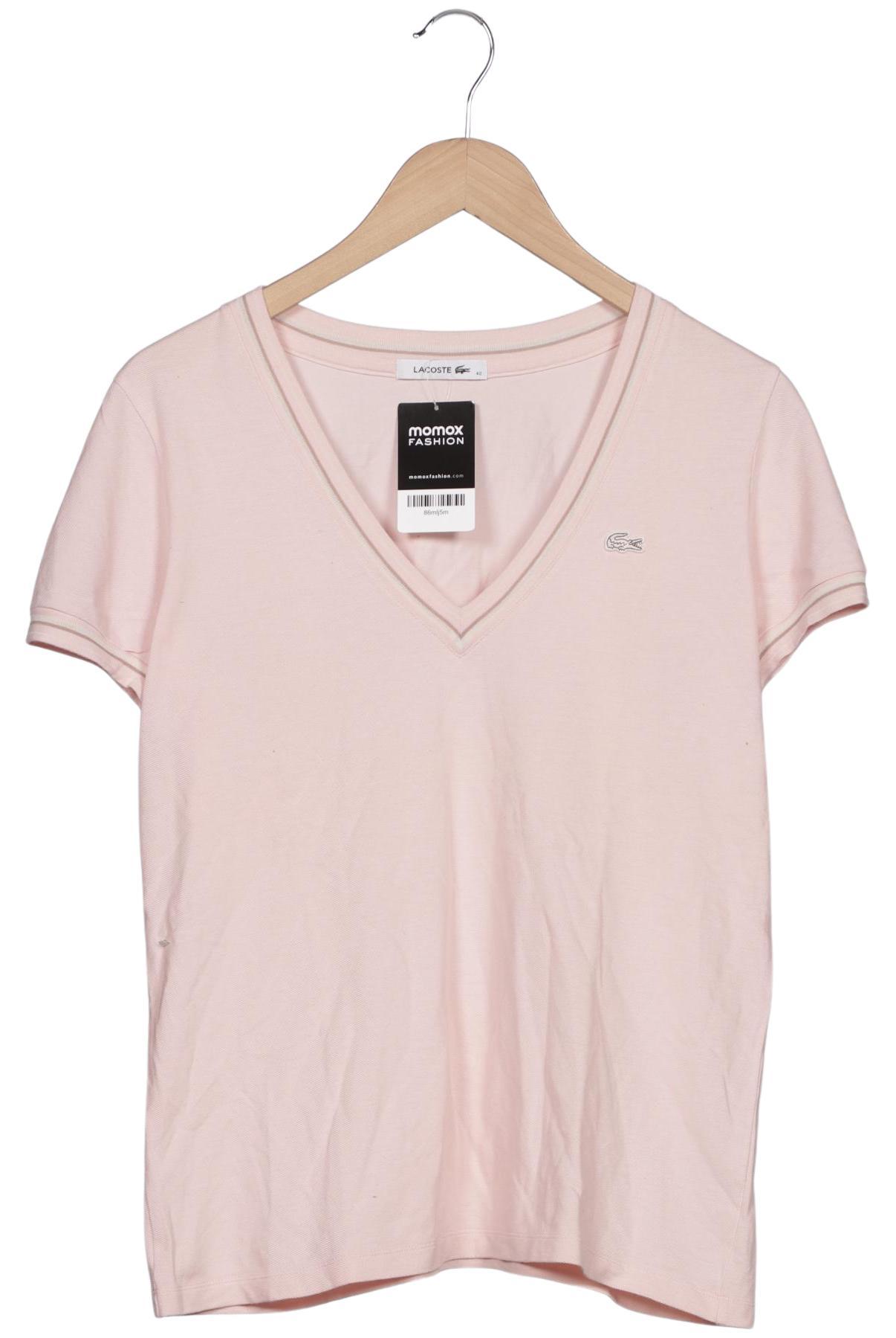 

Lacoste Damen T-Shirt, pink, Gr. 42