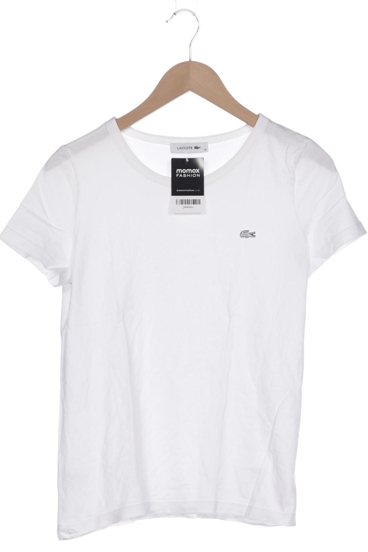 

Lacoste Damen T-Shirt, weiß, Gr. 38