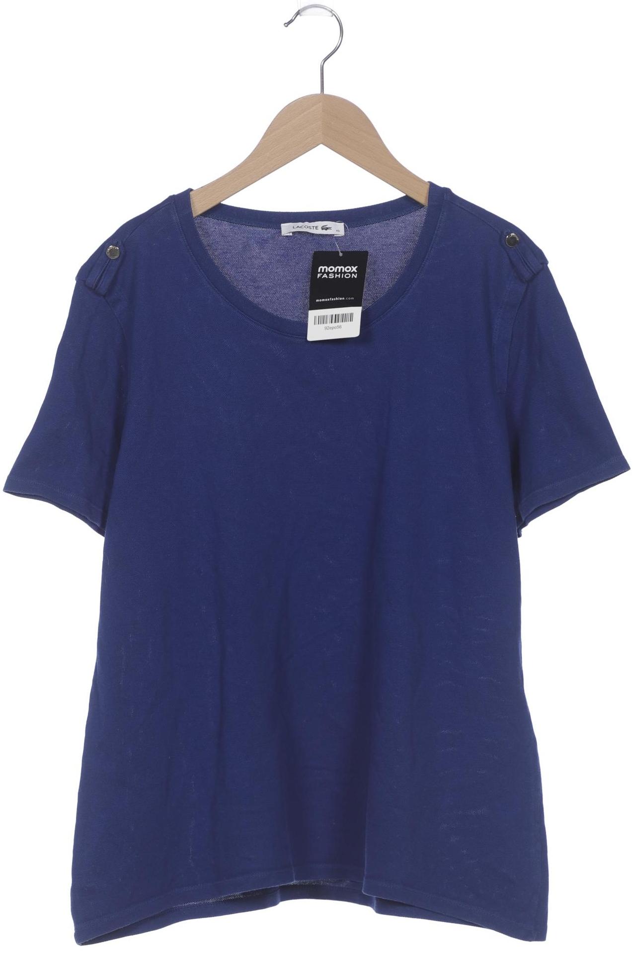 

Lacoste Damen T-Shirt, blau, Gr. 46