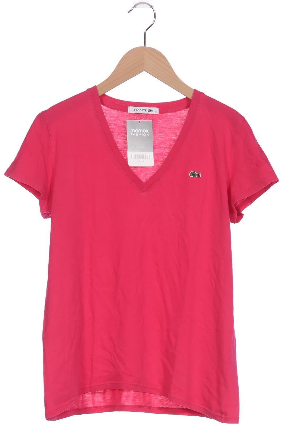 

Lacoste Damen T-Shirt, pink, Gr. 38